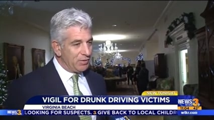 Vigil for drunk driving victims