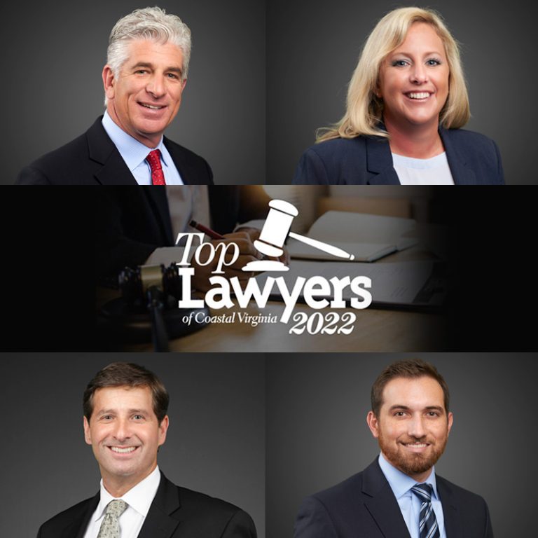 Our Lawyers selected as 2022 Top Lawyers of Coastal Virginia